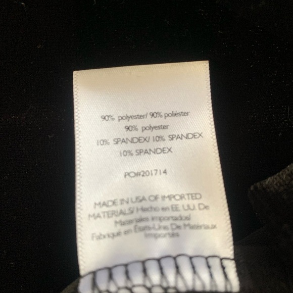 NWT Modcloth Black Velvet Like Top - Picture 8 of 11